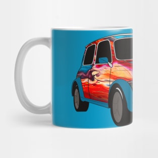 Mini Cooper with Psychedelic Bodywork Mug